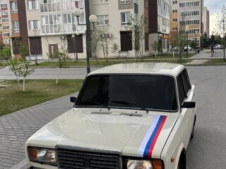 1999 Lada (ВАЗ) 2107, белый, 120000 рублей, вид 3