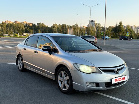 2006 Honda Civic VIII, серебристый, 390000 рублей, вид 1