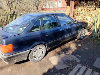 1988 Audi 80 IV (B3), синий, 85000 рублей, вид 5
