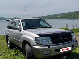 2001 Toyota Land Cruiser 100 Series, серебристый, 1860000 рублей, вид 1