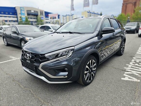 2026 Lada (ВАЗ) Vesta SW Cross I Рестайлинг (NG), серый, 2266000 рублей - вид 2