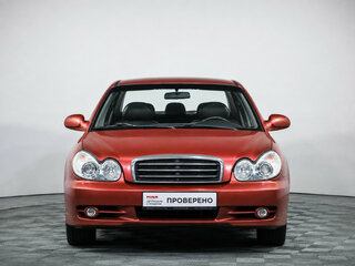 2006 Hyundai Sonata ТагАЗ IV (EF) Рестайлинг, красный, 267000 рублей, вид 2