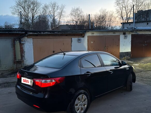 2012 Kia Rio III, чёрный, 750000 рублей - вид 5