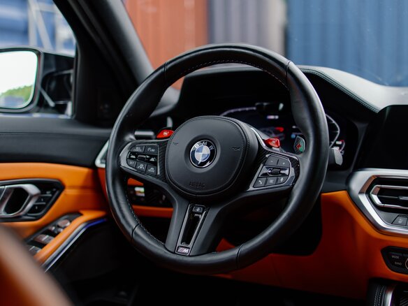 2021 BMW M3 Competition Package VI (G80), белый, 6669836 рублей - вид 17