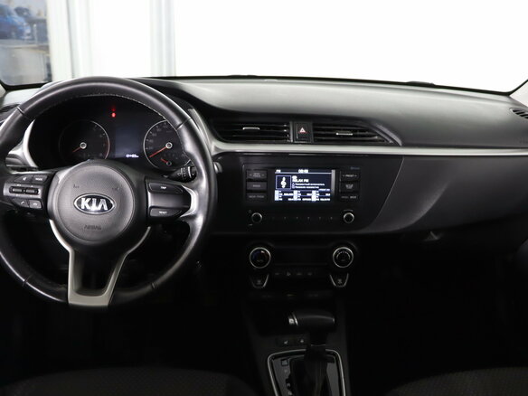 2021 Kia Rio X IV Рестайлинг, синий, 1499990 рублей - вид 12