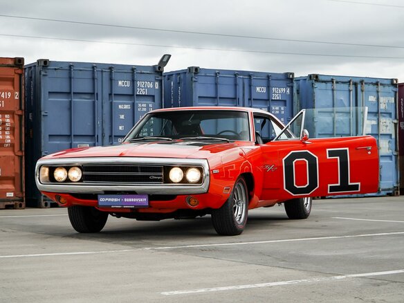 1970 Dodge Charger R__T II, оранжевый, 55555000 рублей - вид 7