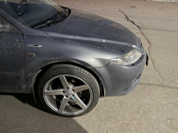 2005 Mazda 6 I (GG) Рестайлинг, серый, 410000 рублей - вид 16