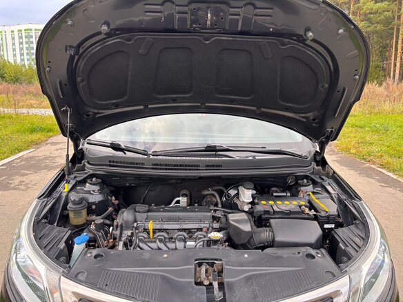 2014 Kia Rio 6-speed III, чёрный, 820000 рублей - вид 16