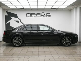 2012 Audi A8 Long III (D4), чёрный, 1699000 рублей, вид 4