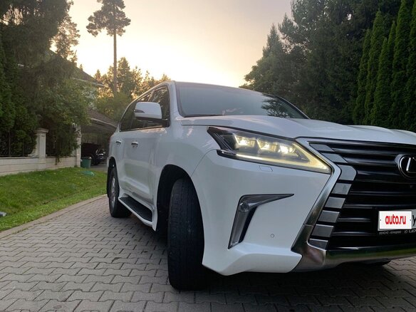 2016 Lexus LX 450d III Рестайлинг 2, белый, 5950000 рублей - вид 5
