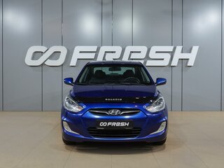 2012 Hyundai Solaris I, голубой, 799000 рублей, вид 3
