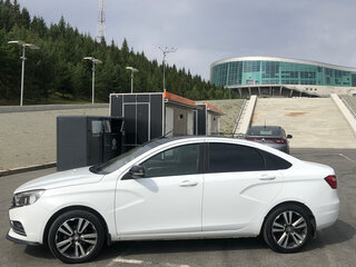 2016 Lada (ВАЗ) Vesta I, белый, 725000 рублей, вид 2