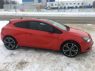 2014 Opel Astra GTC J Рестайлинг, красный, 1300000 рублей, вид 3
