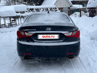 2010 Hyundai Sonata VI (YF), синий, 950000 рублей, вид 5