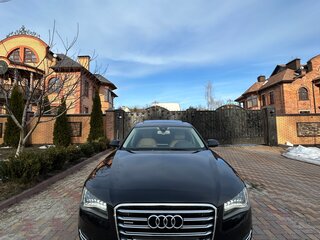 2011 Audi A8 Long III (D4), чёрный, 1600000 рублей, вид 1