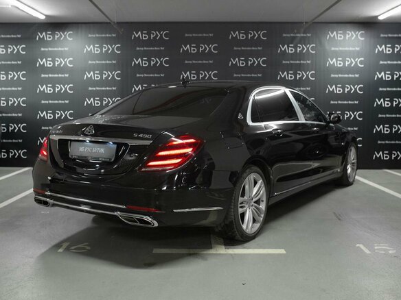 2018 Mercedes-Benz Maybach S-Класс 450 I (X222) Рестайлинг, чёрный, 4600000 рублей - вид 2