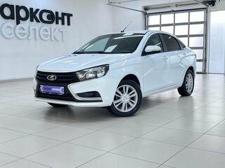 2017 Lada (ВАЗ) Vesta I, белый, 865000 рублей, вид 1