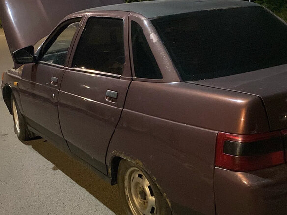 2003 Lada (ВАЗ) 2110, красный, 100000 рублей - вид 5