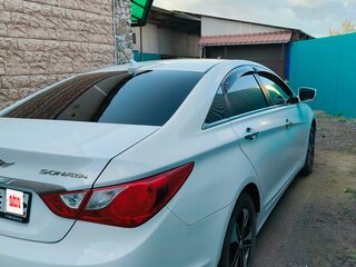 2012 Hyundai Sonata VI (YF), белый, 1100000 рублей, вид 4