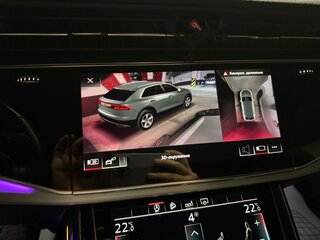2019 Audi Q8 50 TDI I (4M), серый, 6250000 рублей, вид 4