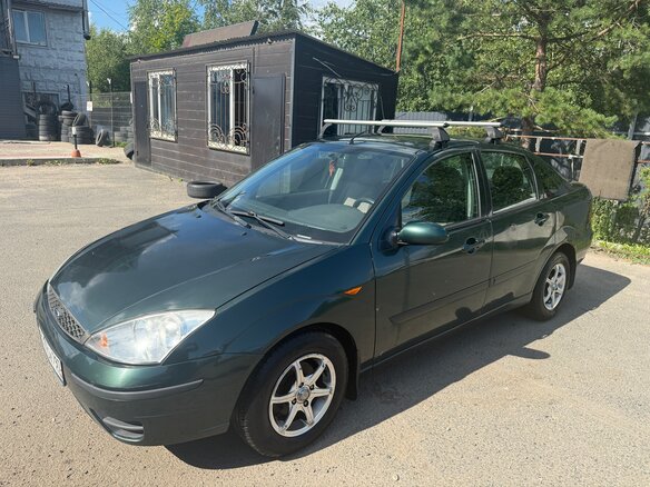 2004 Ford Focus I Рестайлинг, зелёный