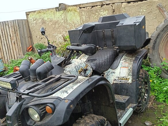 2016 Stels ATV-600YS Leopard, чёрный, 320000 рублей - вид 2