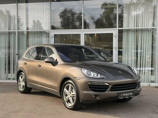 2011 Porsche Cayenne S Hybrid II (958), коричневый, 1899000 рублей, вид 3
