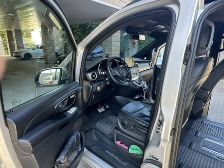2019 Mercedes-Benz V-Класс Long 220 d длинный III (W447) Рестайлинг, серебристый, 4290000 рублей, вид 5