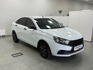 2020 Lada (ВАЗ) Vesta I, белый, 820000 рублей, вид 3
