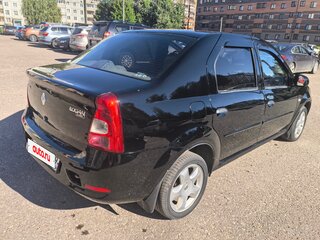 2011 Renault Logan I Рестайлинг, чёрный, 410000 рублей, вид 4