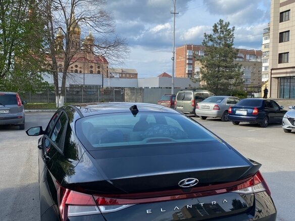 2023 Hyundai Elantra VII (CN7), чёрный, 2250000 рублей - вид 9
