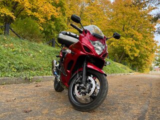 2015 Suzuki GSX 1250 FA, красный, 860000 рублей, вид 1