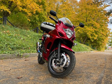 2015 Suzuki GSX 1250 FA, красный, 860000 рублей, вид 1