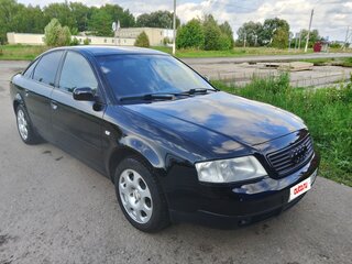 1998 Audi A6 II (C5), чёрный, 450000 рублей, вид 3
