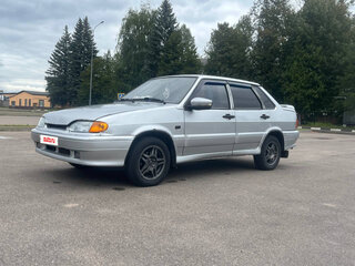 2003 Lada (ВАЗ) 2115, серебристый, 170000 рублей, вид 4
