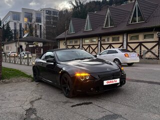 2007 BMW 6 серии 630i II (E63/E64) Рестайлинг, чёрный, 1500000 рублей, вид 3