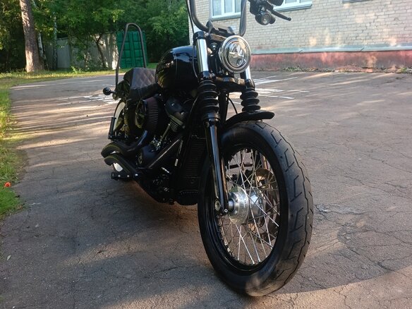 2019 Harley-Davidson Street Bob, чёрный, 899000 рублей - вид 8