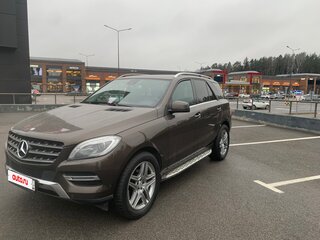 2012 Mercedes-Benz M-Класс 350 CDI III (W166), коричневый, 1940000 рублей, вид 1