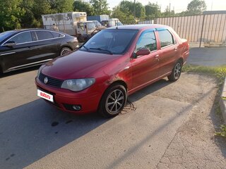 2011 Fiat Albea I Рестайлинг, красный, 180000 рублей, вид 1