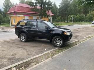 2012 Mitsubishi Pajero Sport II, чёрный, 1830000 рублей, вид 3