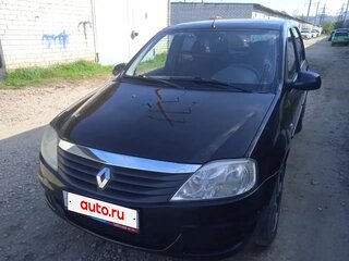2013 Renault Logan I Рестайлинг, чёрный, 590000 рублей, вид 1