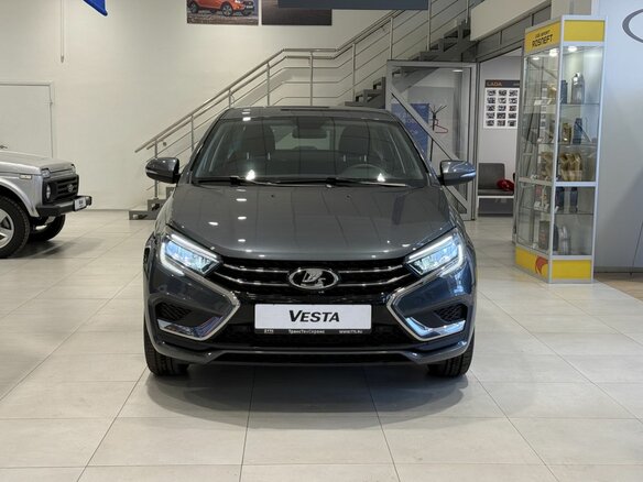 2026 Lada (ВАЗ) Vesta I Рестайлинг (NG), серый, 1855000 рублей - вид 1