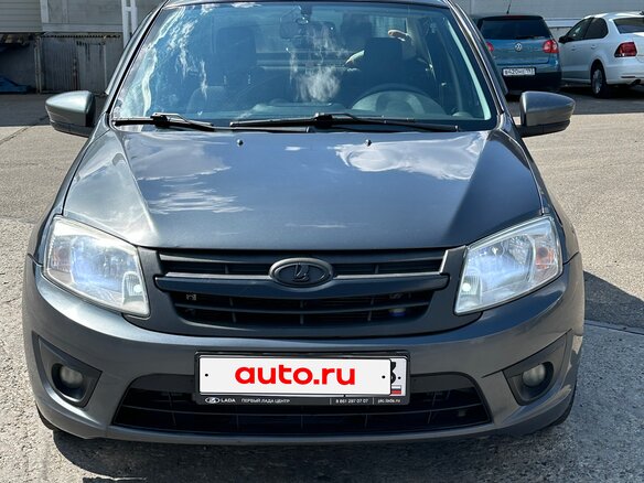 2018 Lada (ВАЗ) Granta I, серый, 525000 рублей - вид 1