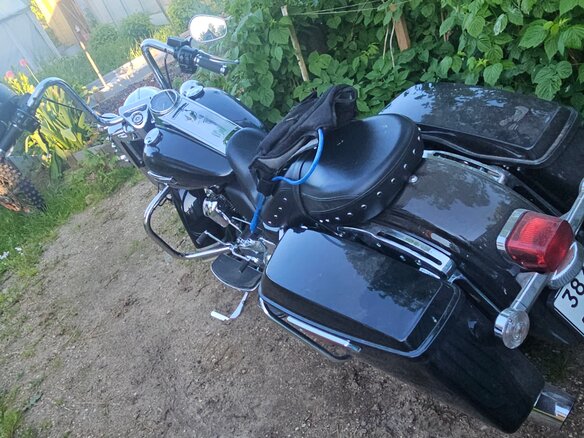2017 Harley-Davidson Road King, чёрный, 990000 рублей - вид 4