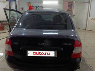 2007 Lada (ВАЗ) Kalina I, синий, 190000 рублей, вид 4