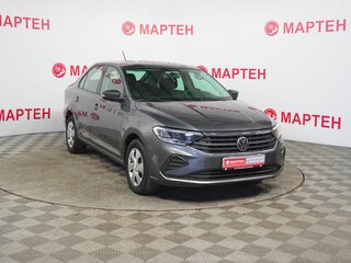 2021 Volkswagen Polo VI, серый, 1340000 рублей, вид 3