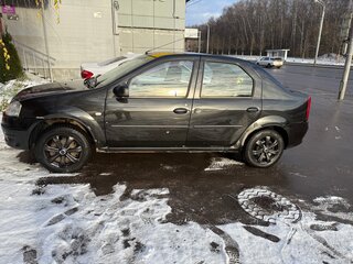 2013 Renault Logan I Рестайлинг, чёрный, 270000 рублей, вид 2
