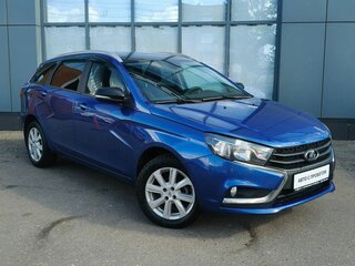 2020 Lada (ВАЗ) Vesta SW I, синий, 1150000 рублей, вид 3