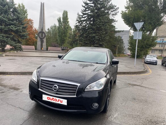 2012 Nissan Fuga II, чёрный - вид 1