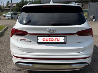 2020 Hyundai Santa Fe IV Рестайлинг, белый, 3800000 рублей, вид 4